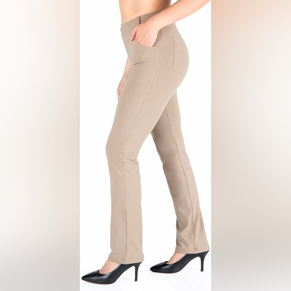 NWT Yogipace  Women's Straight Leg Yoga Pants Workout Pants - Picture 3 of 7